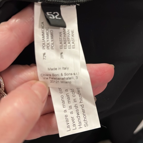 Chiara Boni La Petite Robe Natalia Trumpet-Sleeve Cocktail Dress Size 16 - Picture 8 of 8